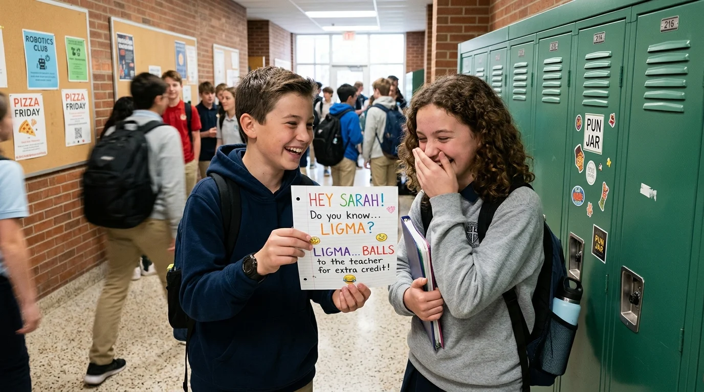 School-Friendly Ligma Type Puns