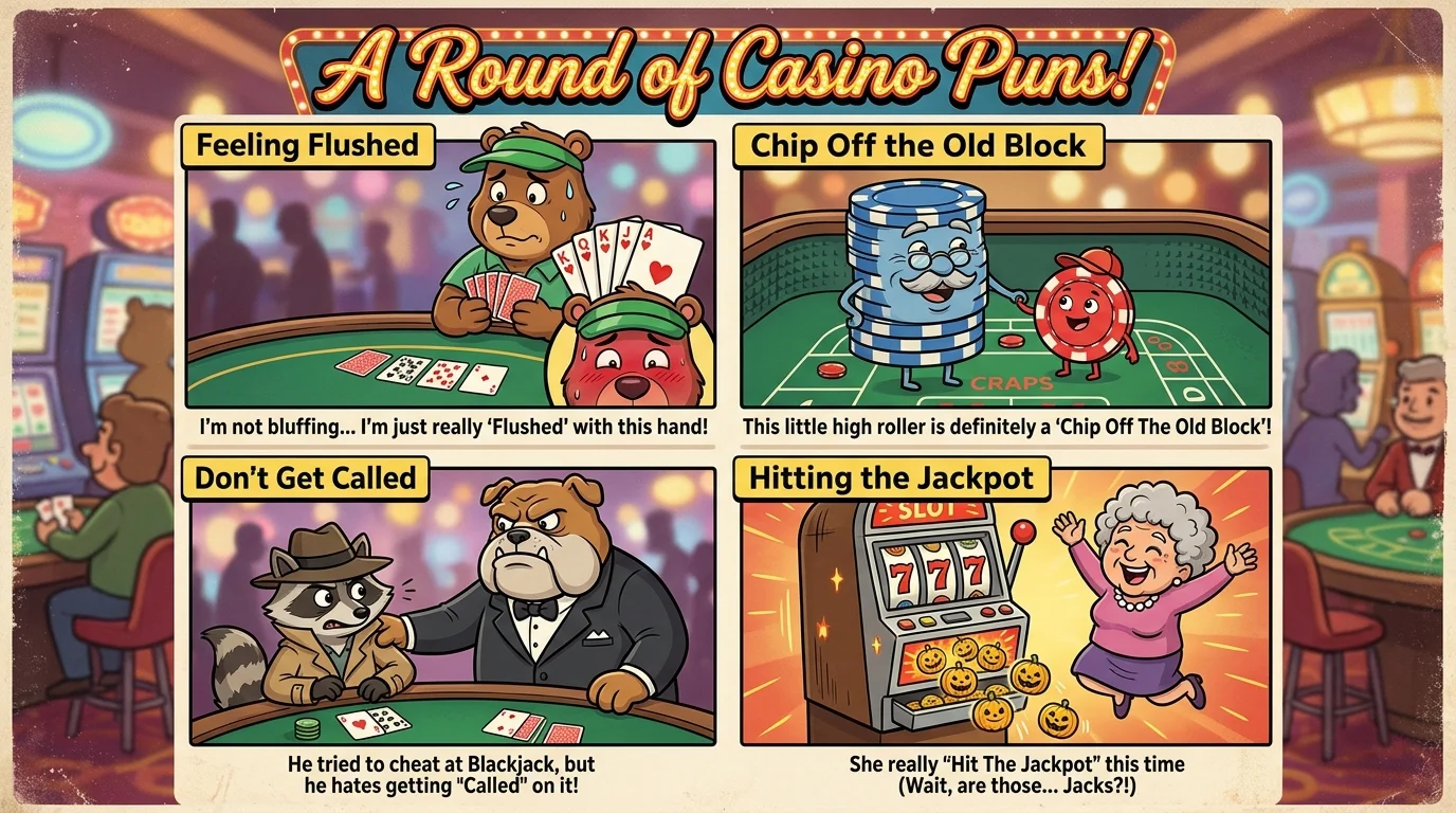 Slot Machine Puns