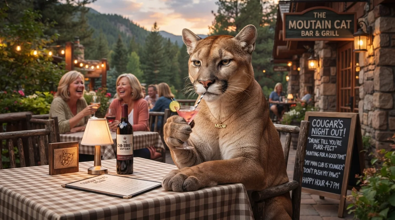 Clever Cougar Wordplay