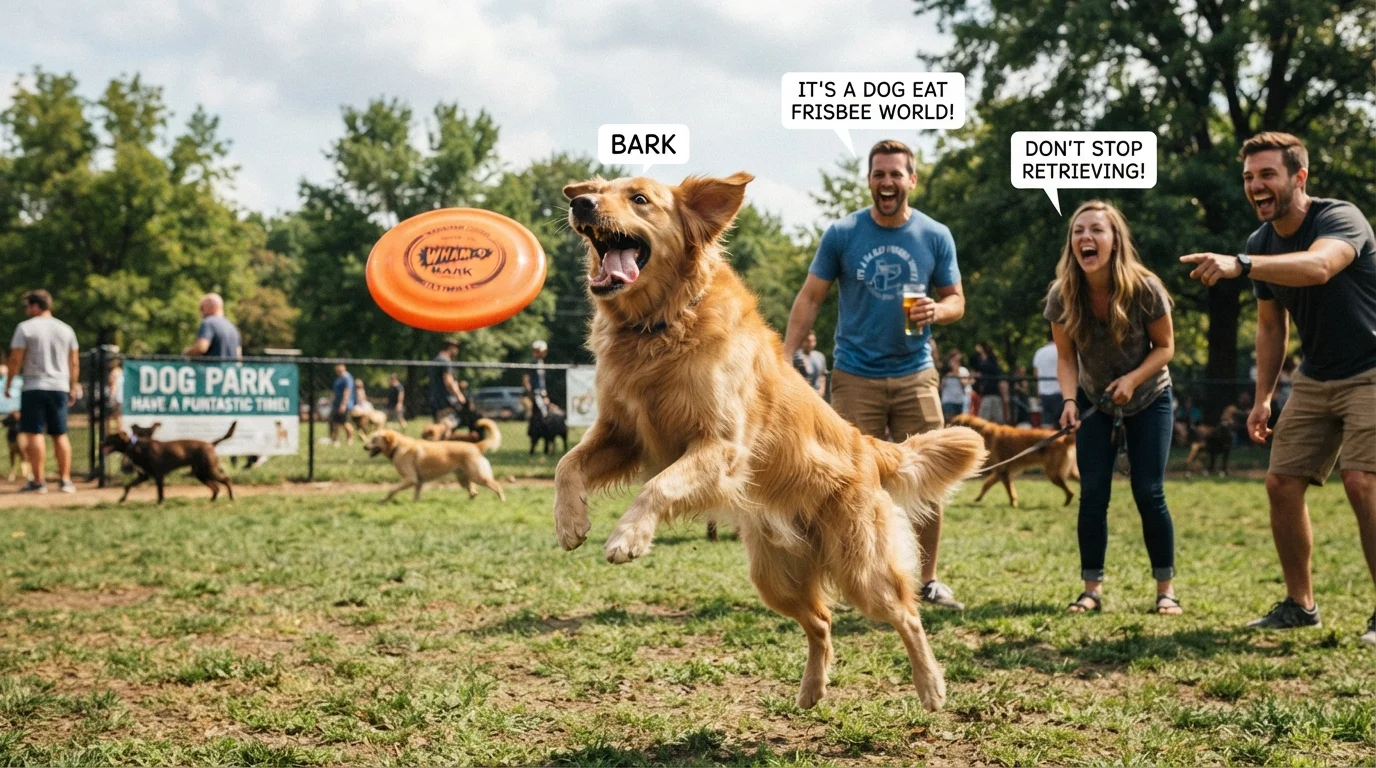 Clever Frisbee Wordplay
