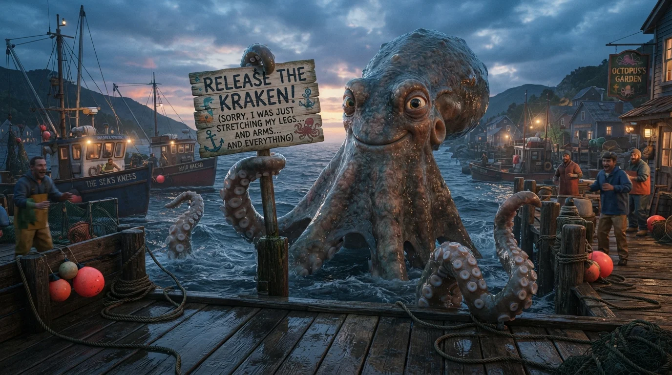 Clever Kraken Wordplay