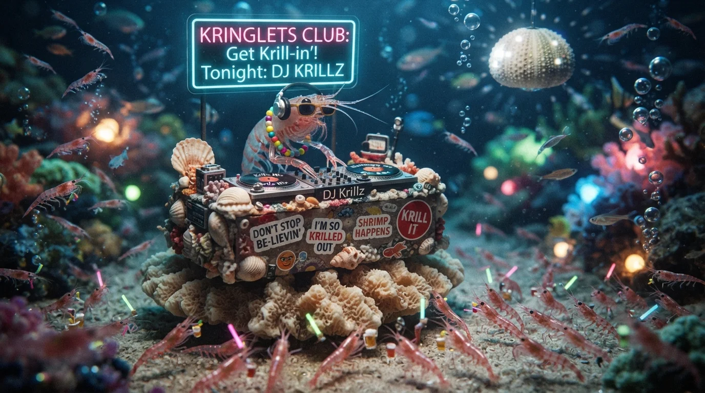 Clever Krill Wordplay