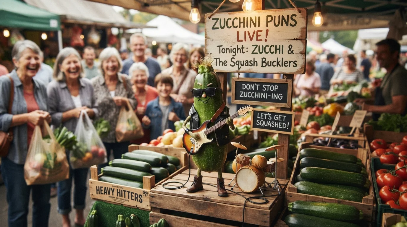Clever Zucchini Wordplay