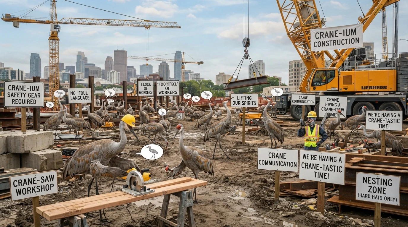 Crane Instagram Captions