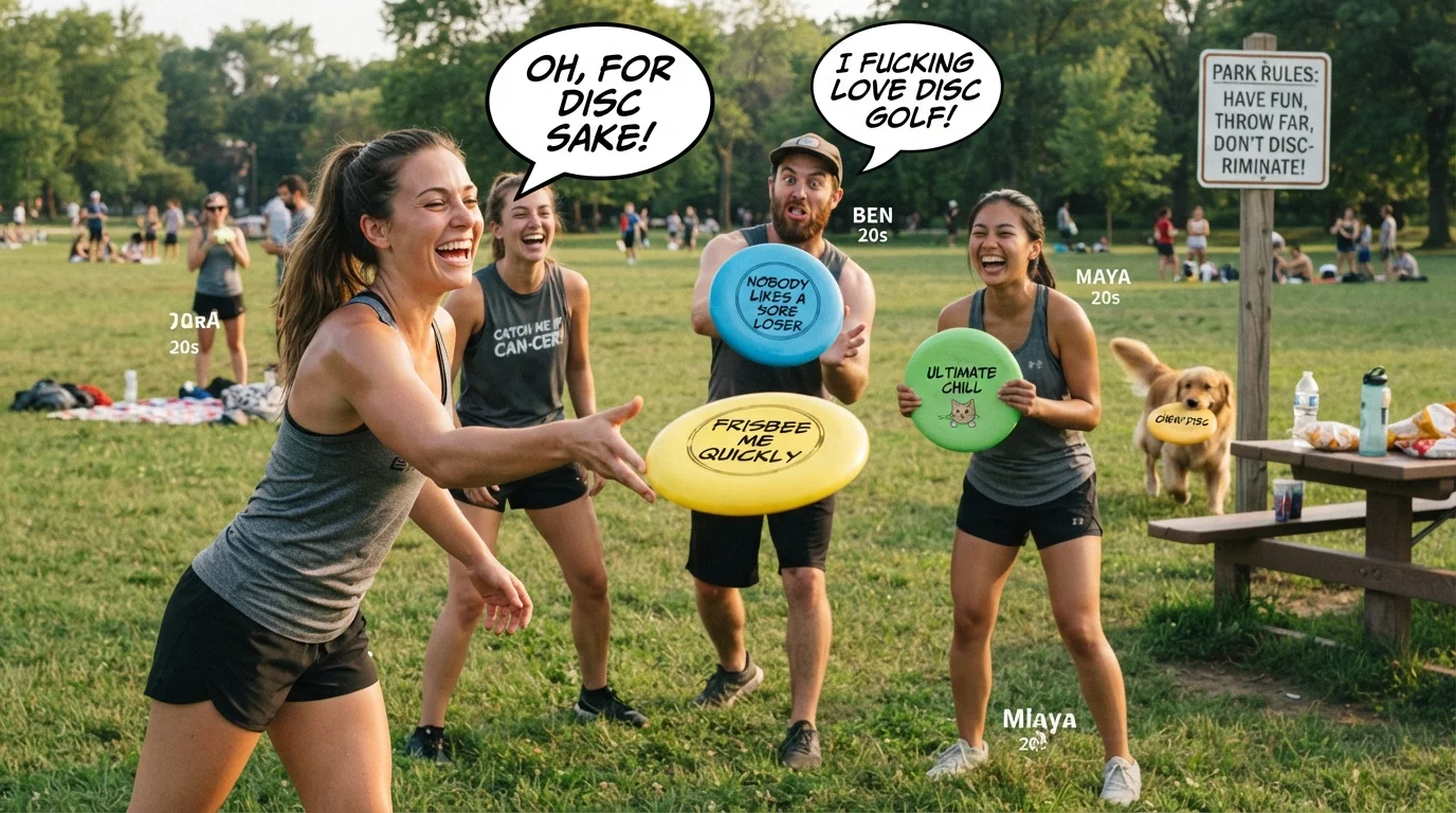 Frisbee Instagram Captions