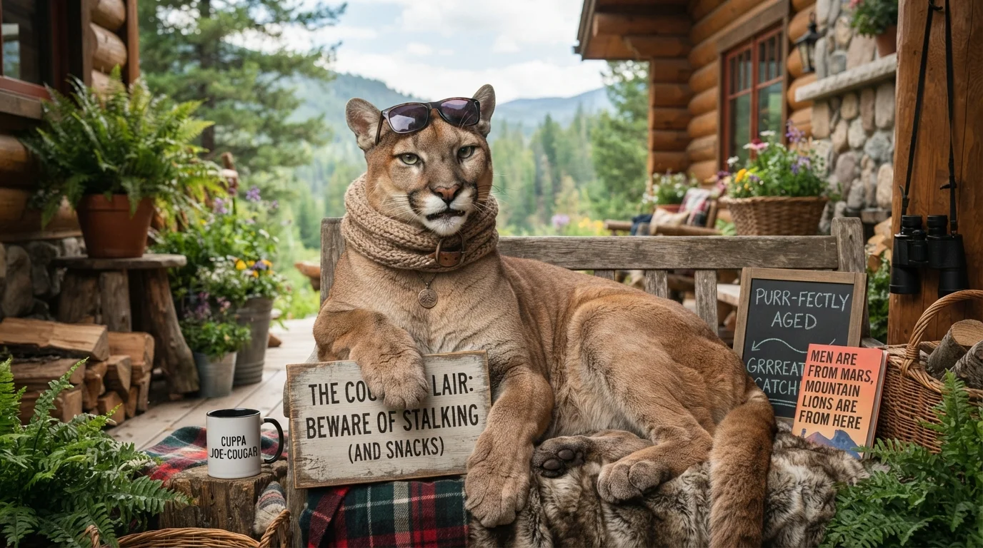 Funny Cougar Puns