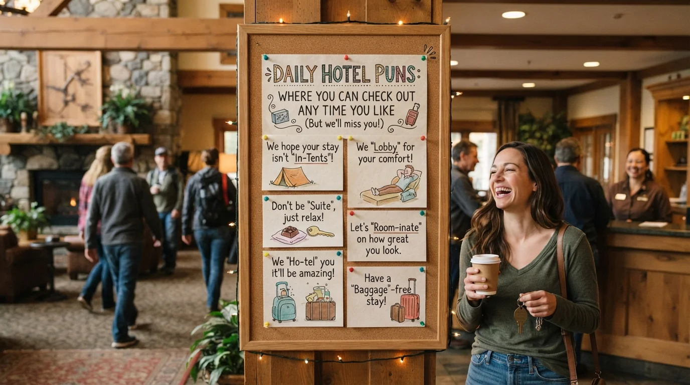 Funny Hotel Puns
