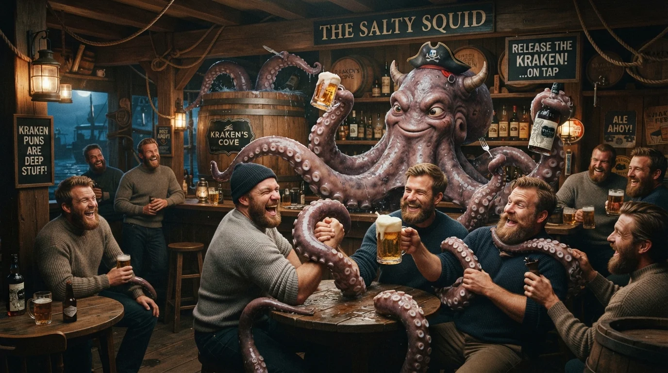 Funny Kraken Puns