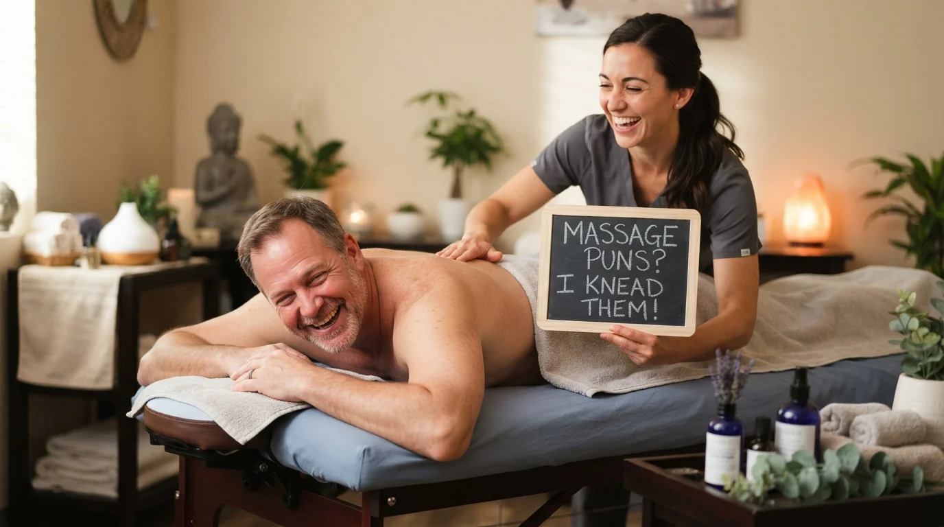 Funny Massage Puns