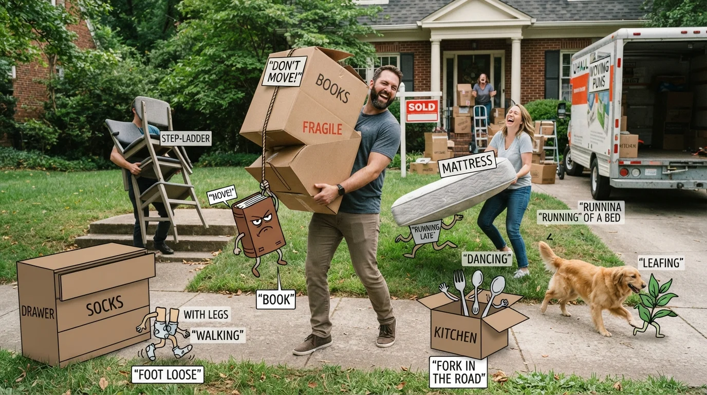 Funny Moving Puns