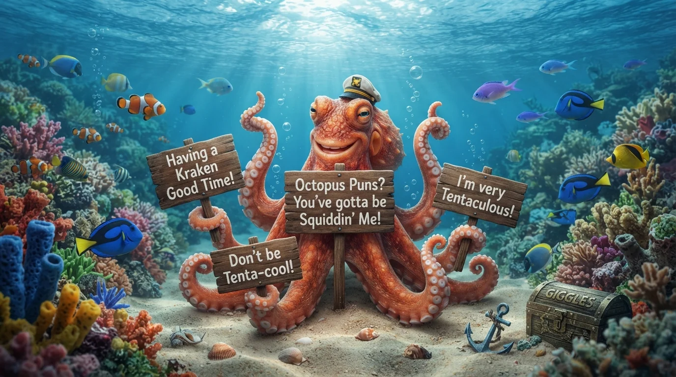 Funny Octopus Puns