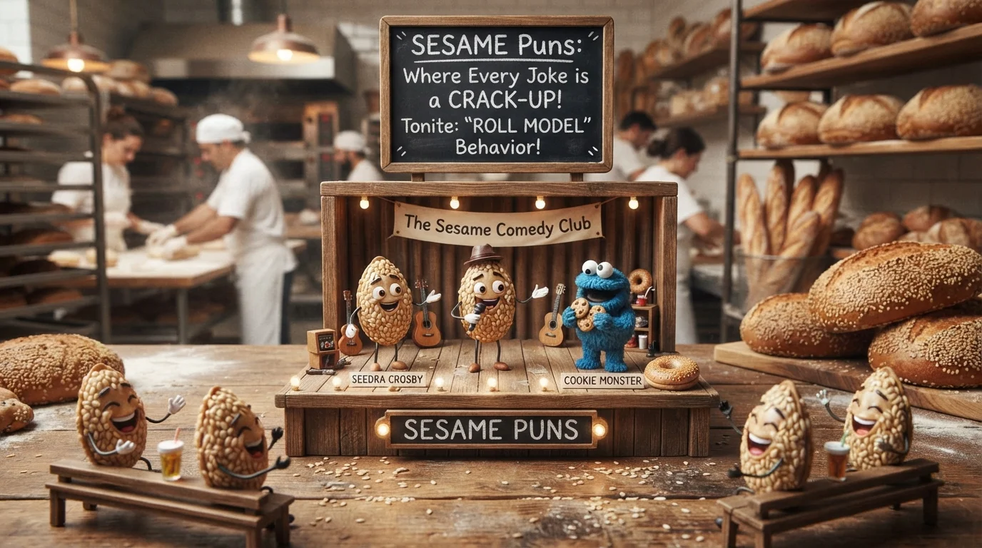 Funny Sesame Puns