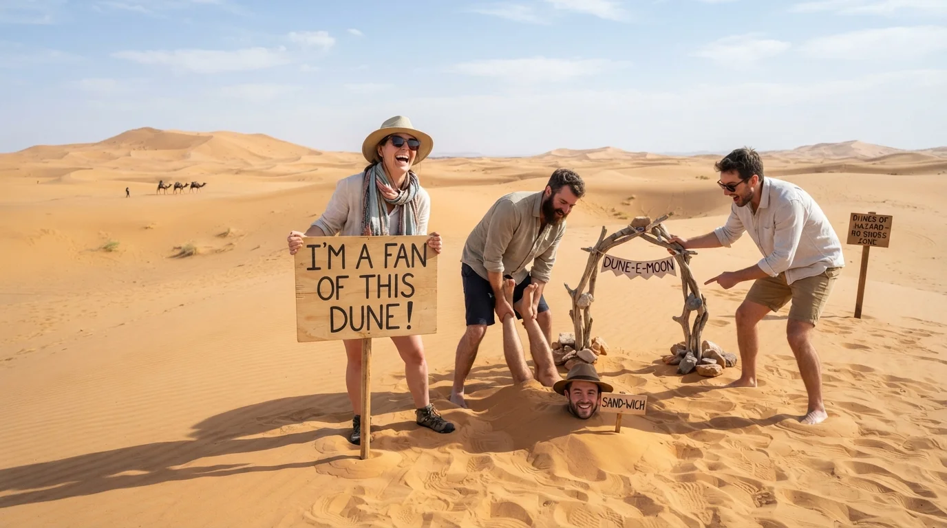 Hiking Dune Puns