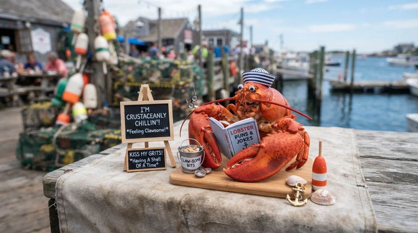 Ocean Lobster Puns