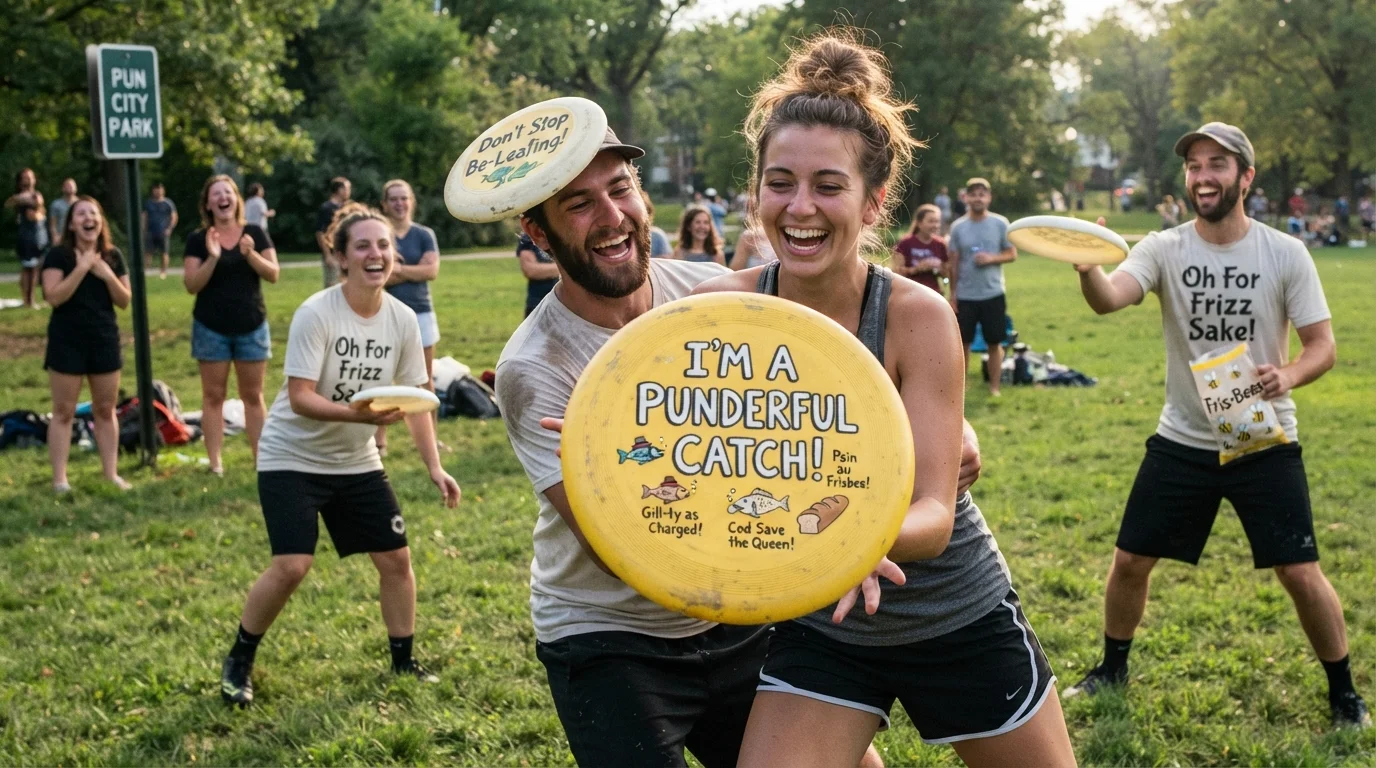Ultimate Frisbee Puns
