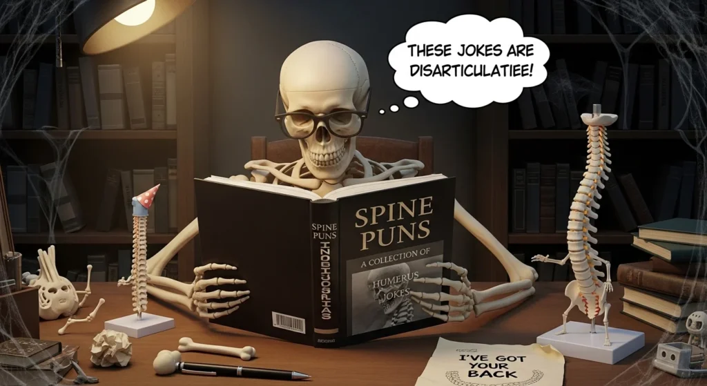 Spine Puns