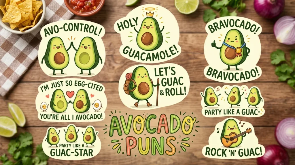 Avocado Puns