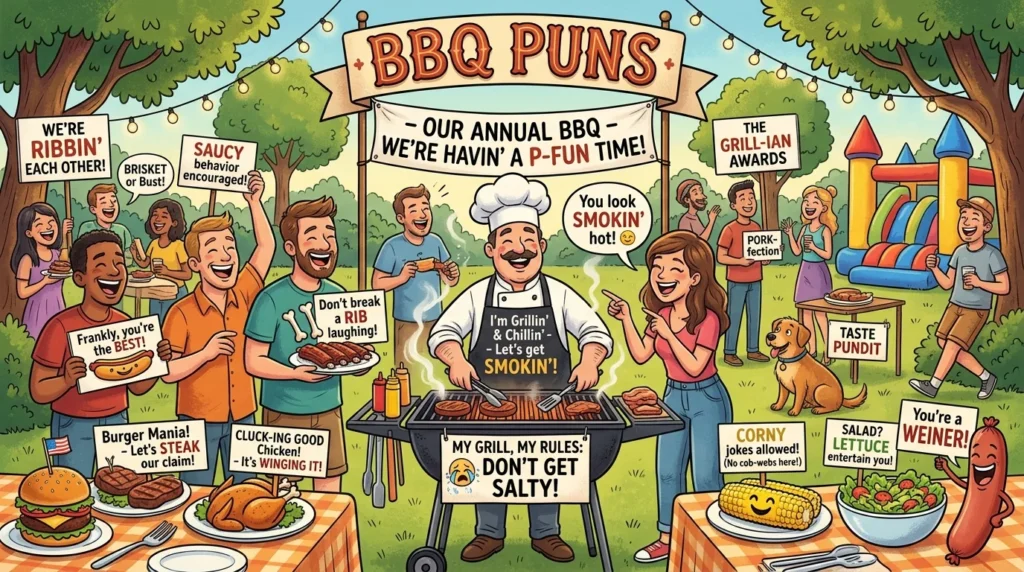 BBQ Puns