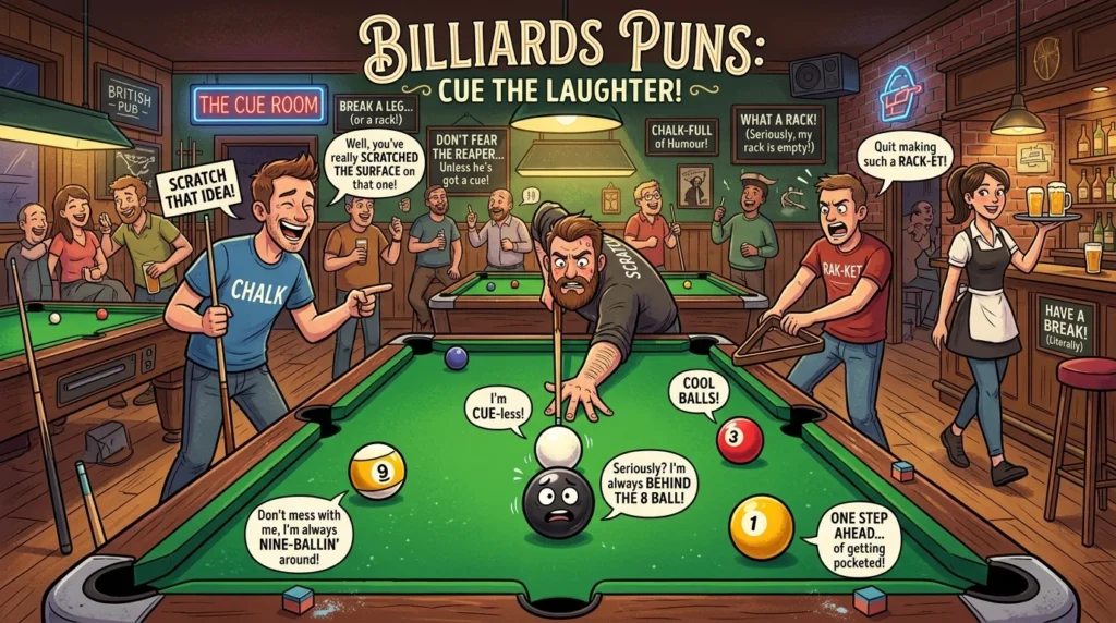 Billiards Puns