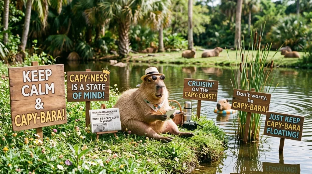 Capybara Puns