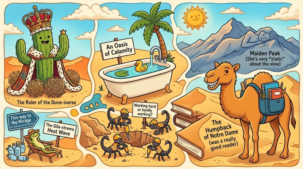 Desert Puns