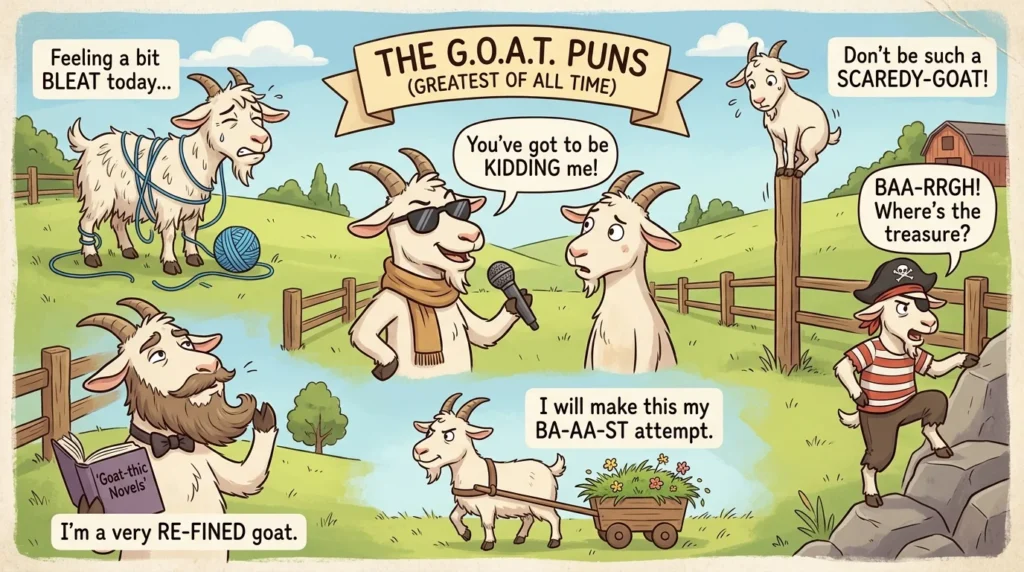 Goat Puns