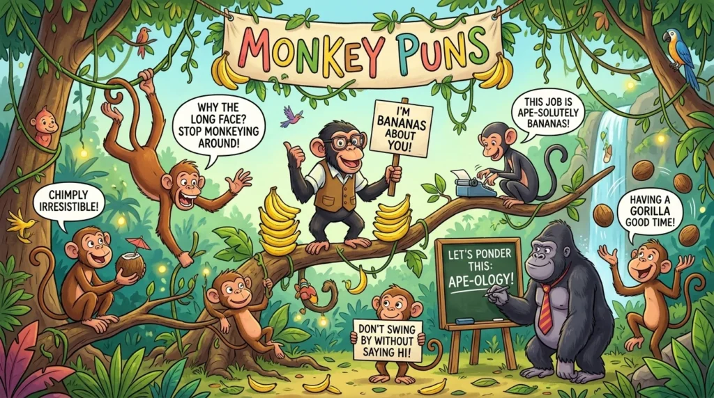 Monkey Puns