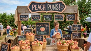 One-Liner Peach Puns
