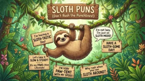 Sloth Puns