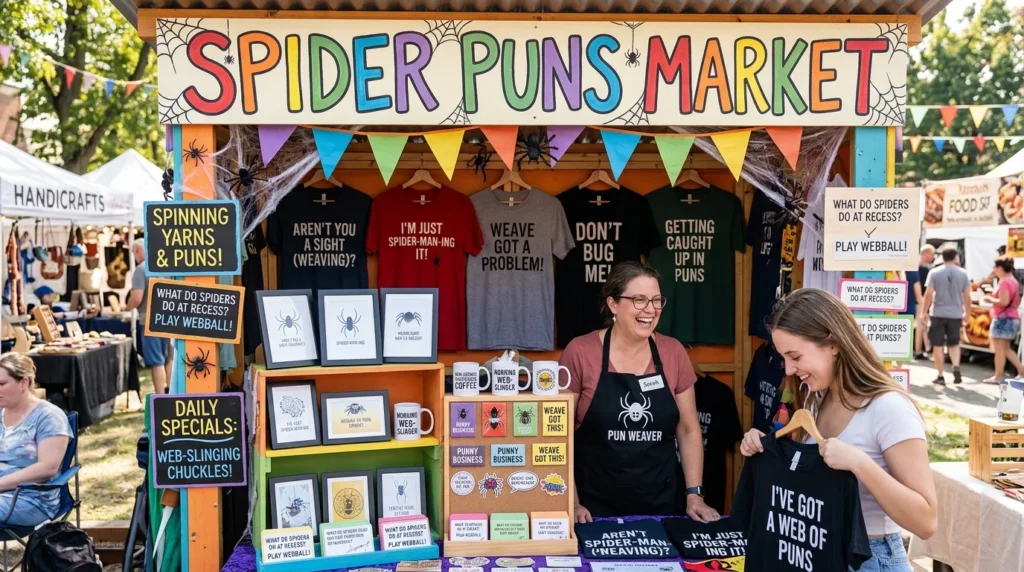 Spider Puns
