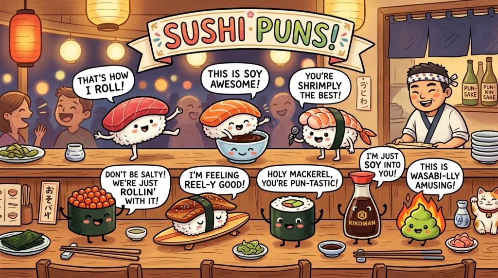 Sushi Puns