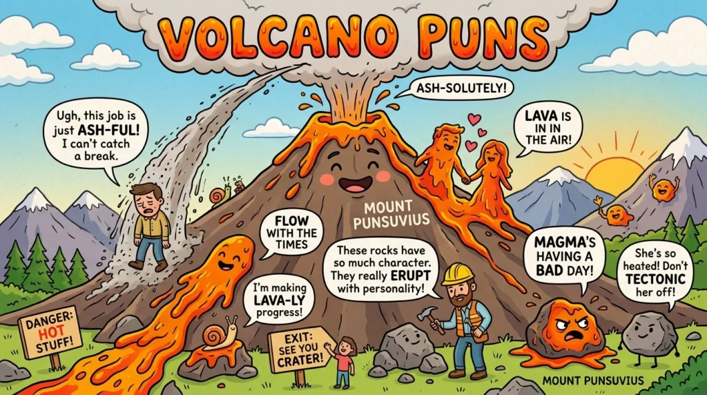 Volcano Puns