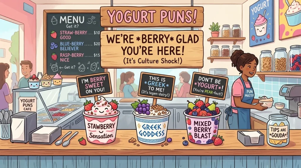 Yogurt Puns