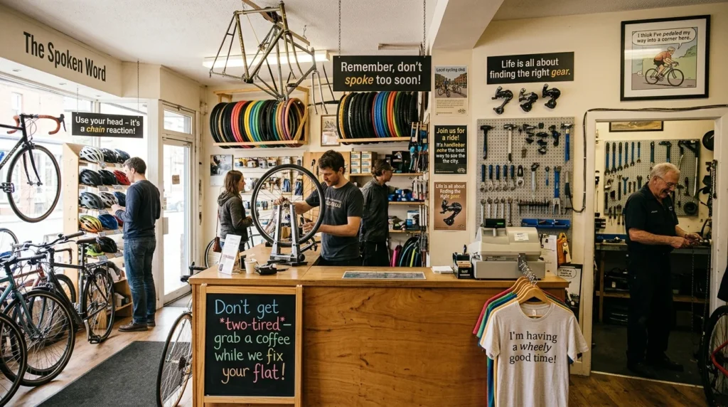 cycling puns