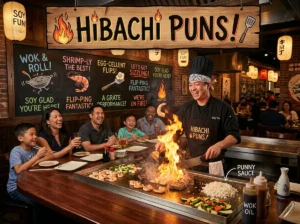 Hibachi Puns