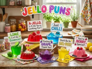 One-Liner Jello Puns
