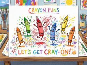 crayon puns