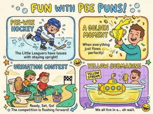 pee puns