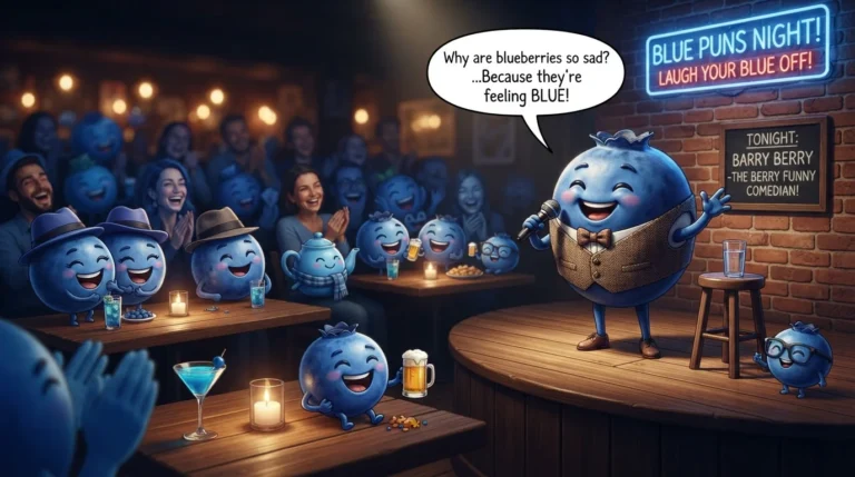 Blue Puns